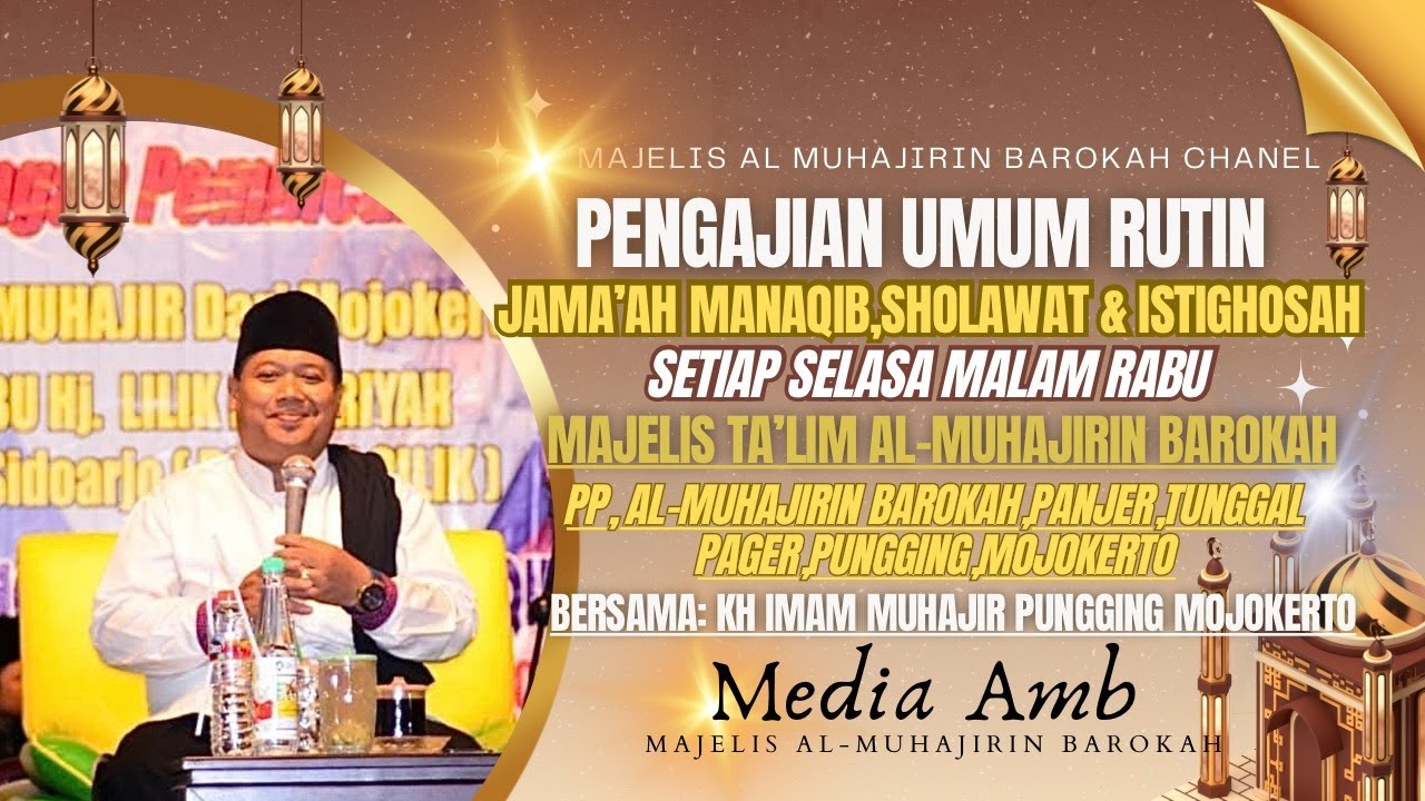🔴 (LIVE) Pengajian Umum Rutin Selasa Malam Rabu | KH IMAM MUHAJIR | 27 Januari 2026