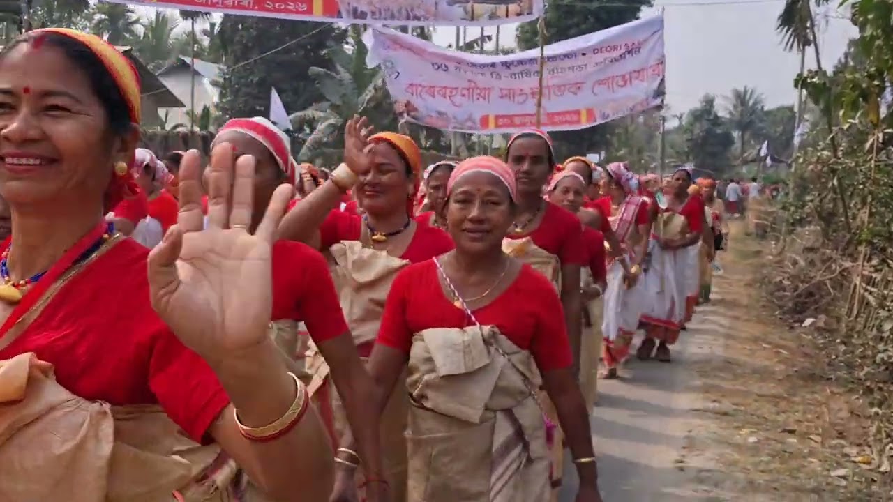 Deori Sahitya Sabha Procession, Bahgora - Celebration of Tradition - Assam's Cultural Heritage