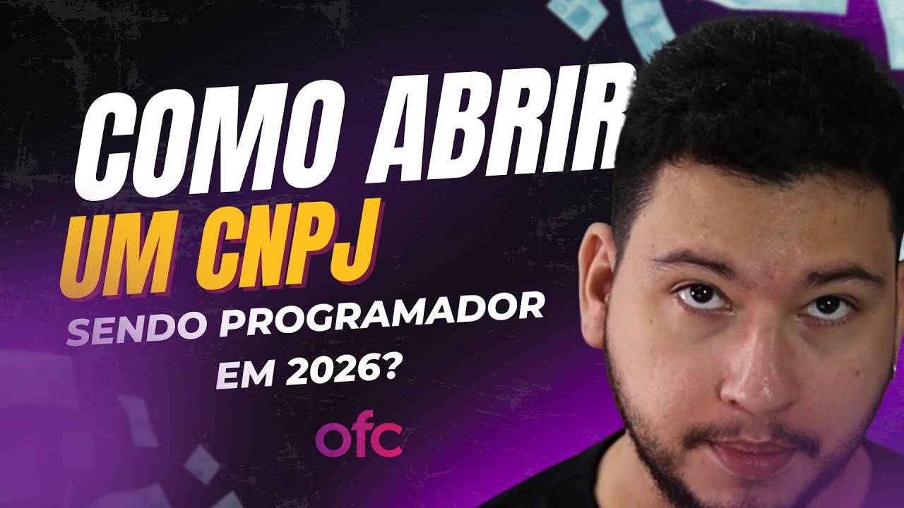 Como abrir CNPJ sendo programador em 2026?