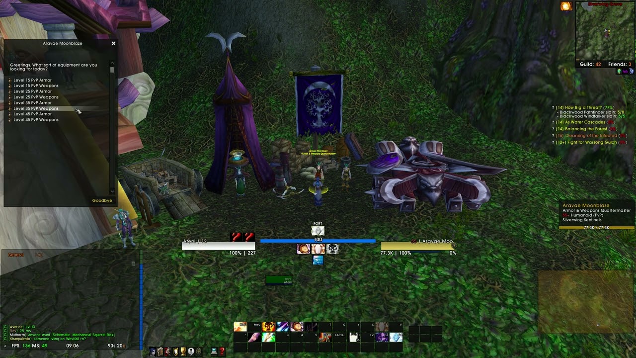 Project Epoch new Warsong PvP Items - Priest PoV