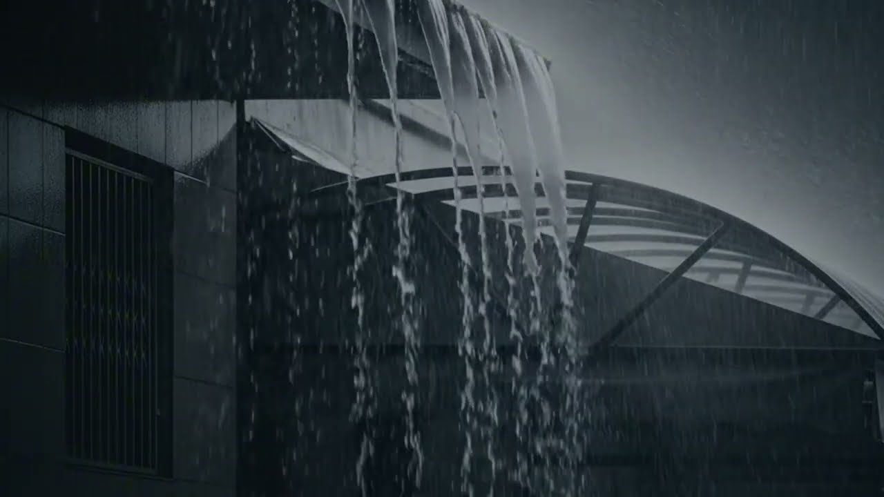 [No Ads]- Deep Sleep with Relaxing Rain Sounds on Tin Roof, Thunder & Heavy Rain