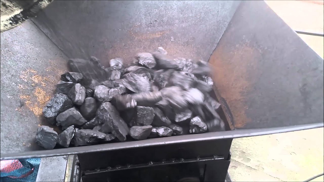 Kruszarka do węgla własnej roboty - gradacja ekogroszku