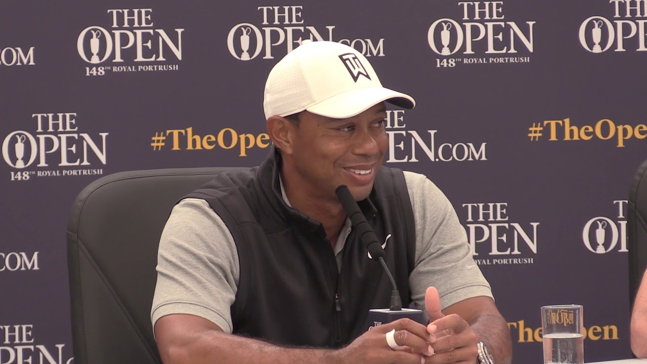 Tiger Woods Press Conference Ahead Of The Open Championship - 'Still Replays Masters Victory'