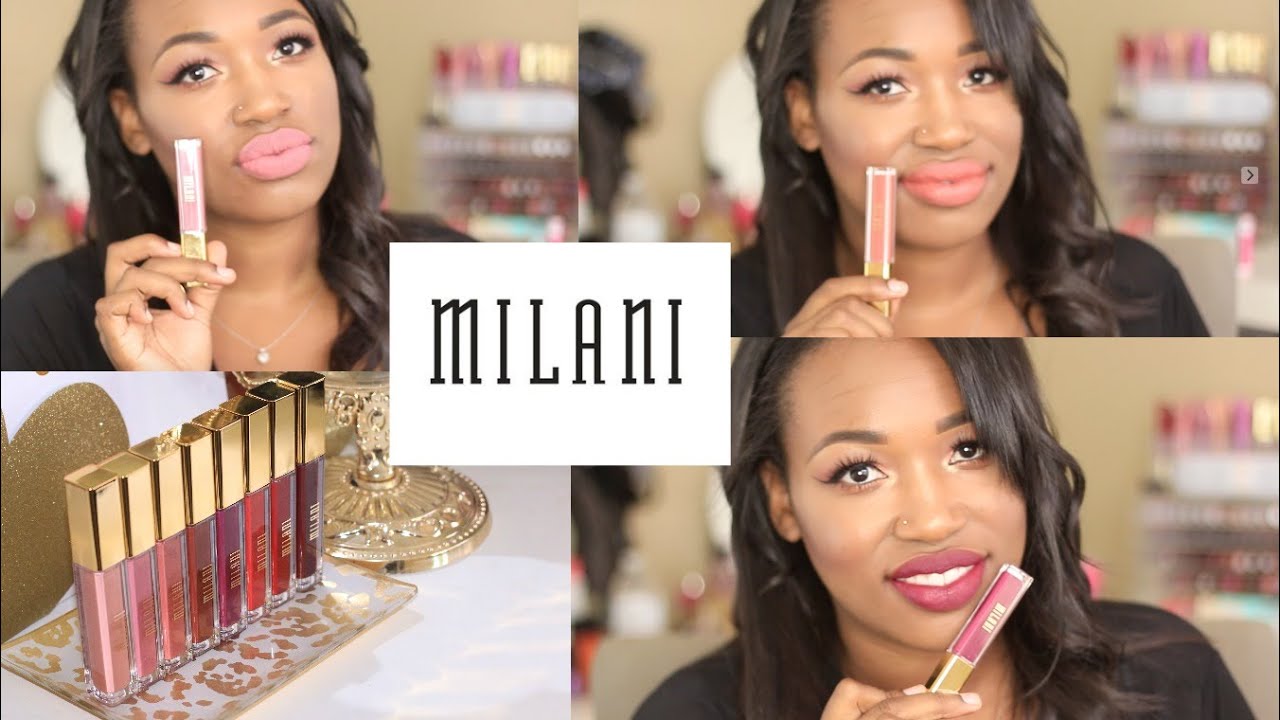 **NEW** | Milani Amore Matte Lip Cremes | LIP SWATCHES + First Impressions | Limited Edition