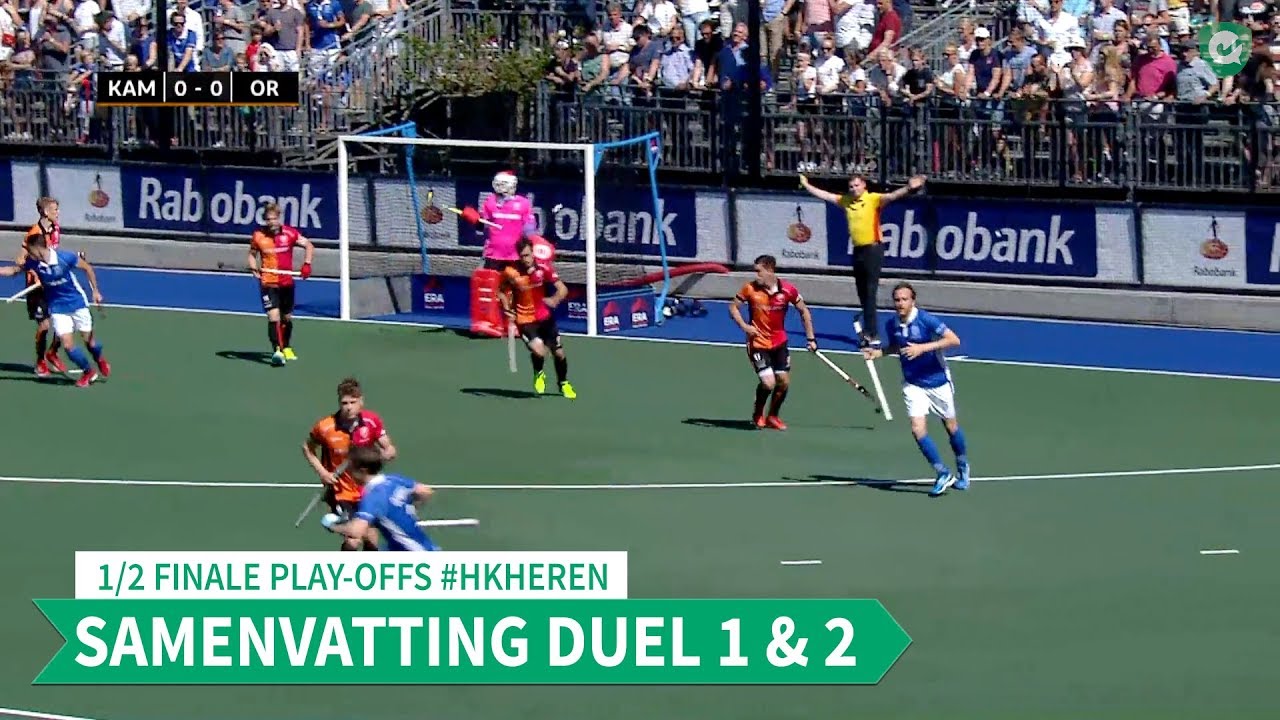 Hoofdklasse (H): Samenvattingen 1/2 finale play-offs - Duel 1 & 2