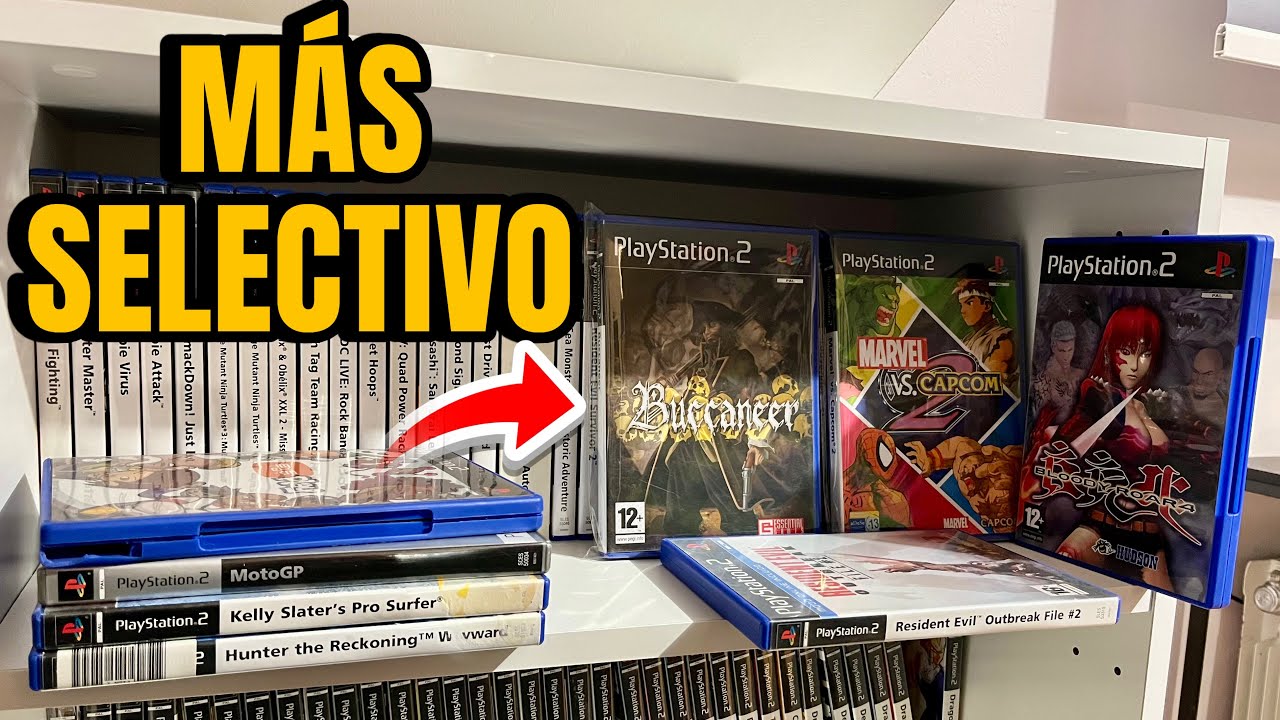 La evolución natural de una colección de videojuegos