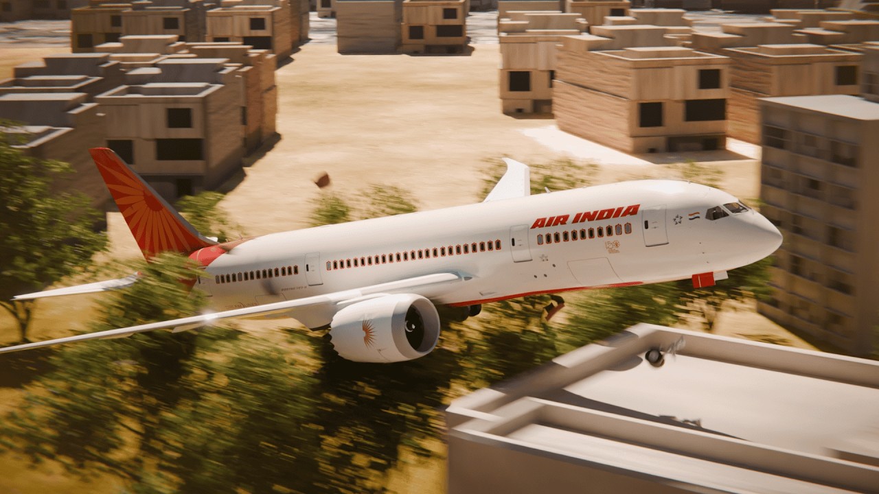 The Crash of Air India 171 | REAL TIME ANIMATION