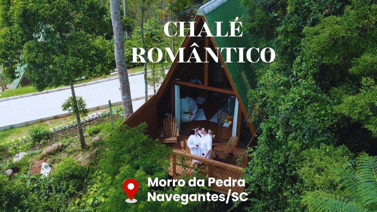 Chalé com hidromassagem, trilha e nascer do sol  l  Navegantes - SC