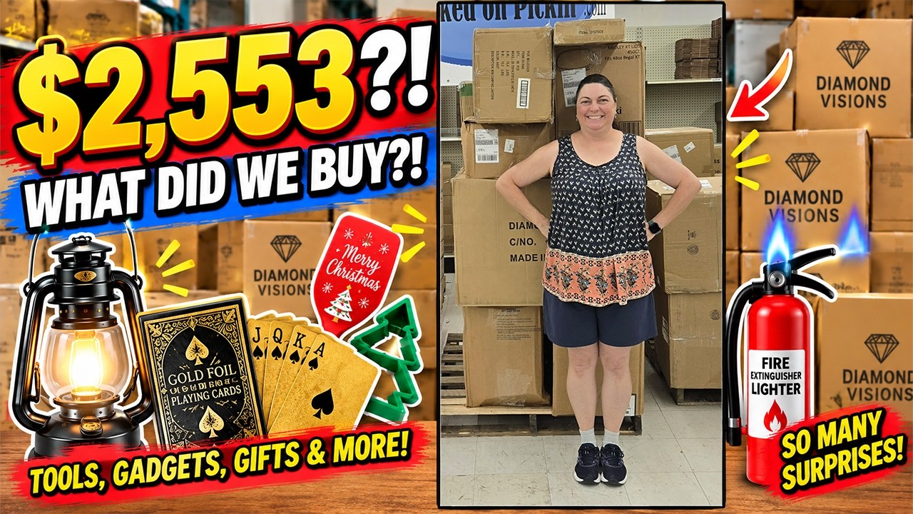 WHAT DID $2,553 BUY US?! 50 Different Products&hellip; We Had NO IDEA What Was Next!