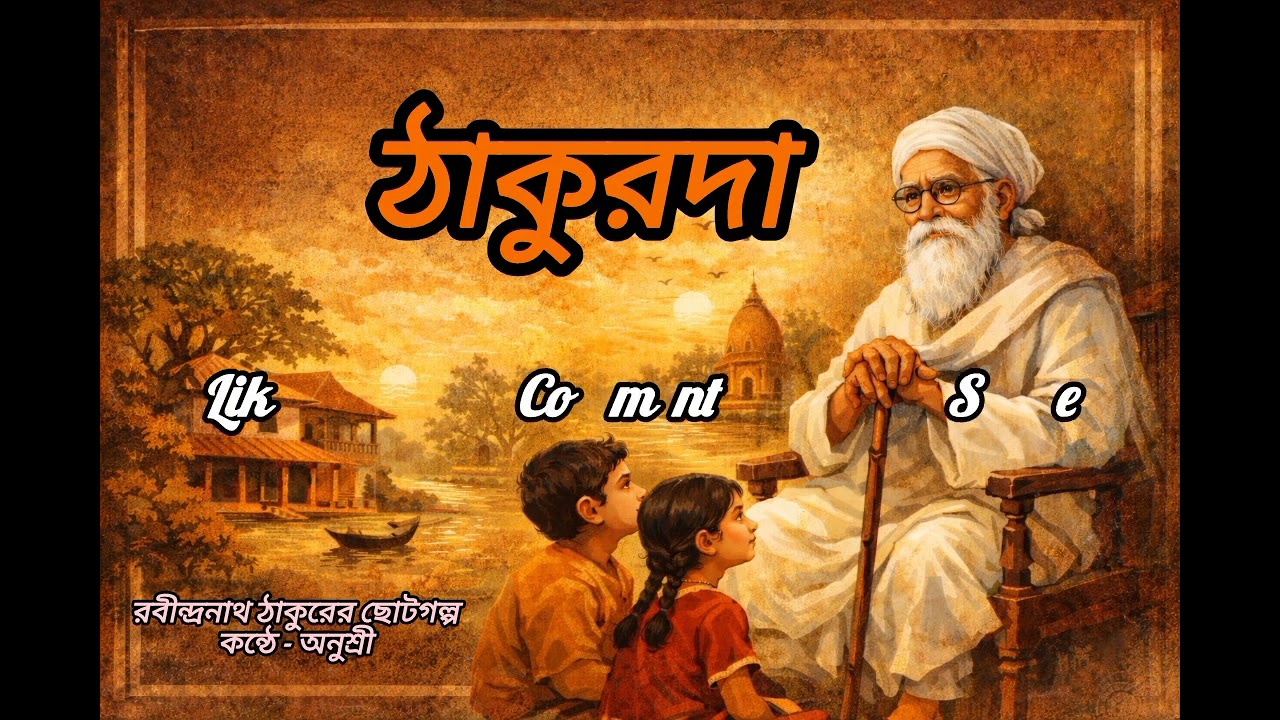 গল্পগুচ্ছ - 20। ঠাকুরদার নিশর্ত প্রেম ও সরলতার গল্প। ঠাকুরদা। Thakurda। রবীন্দ্রনাথ ঠাকুর। 