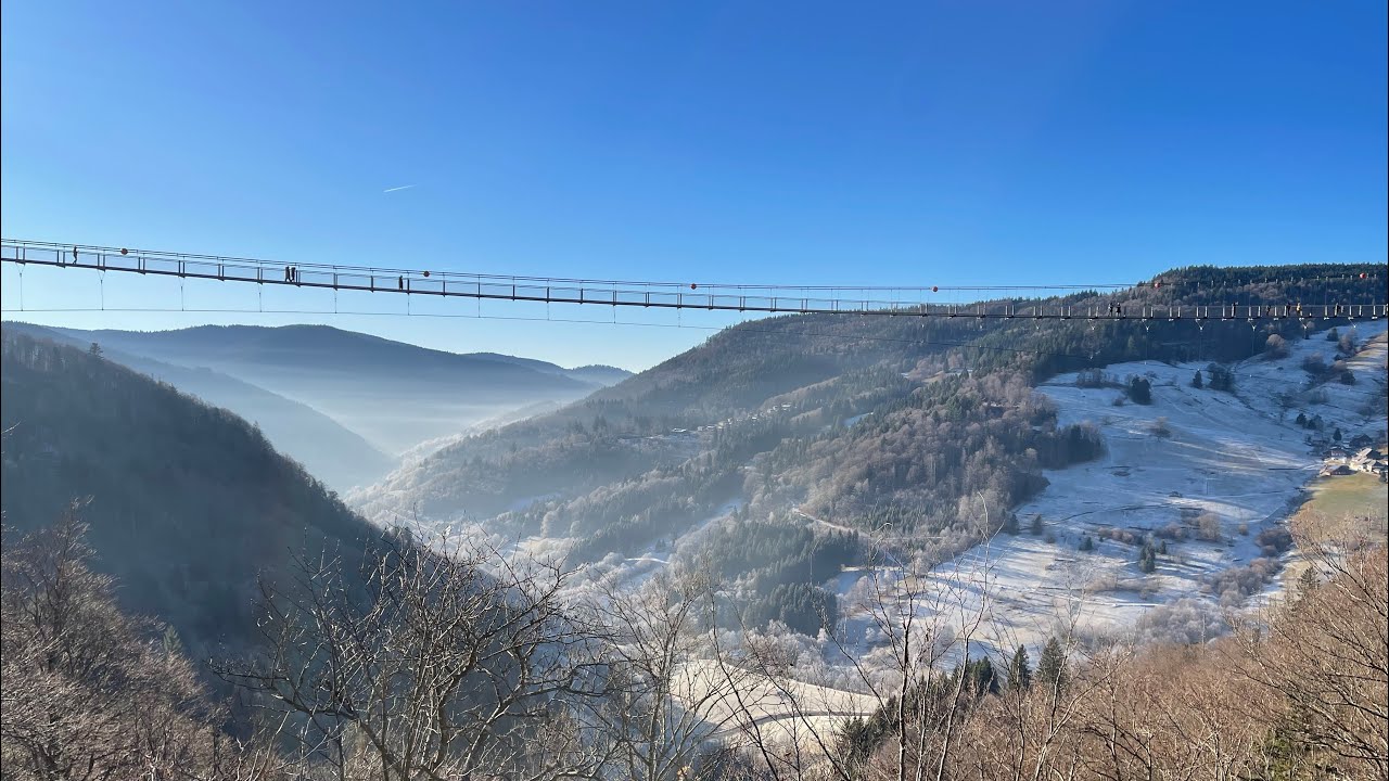 Exploring Black Forest Line, Todtnau Hanging Bridge and Todtnau Waterfall