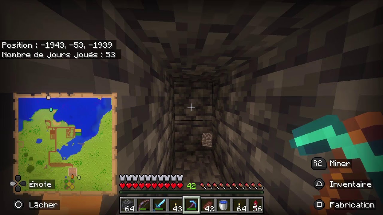 Minecraft Survie avec abo S1(FR/PS5)