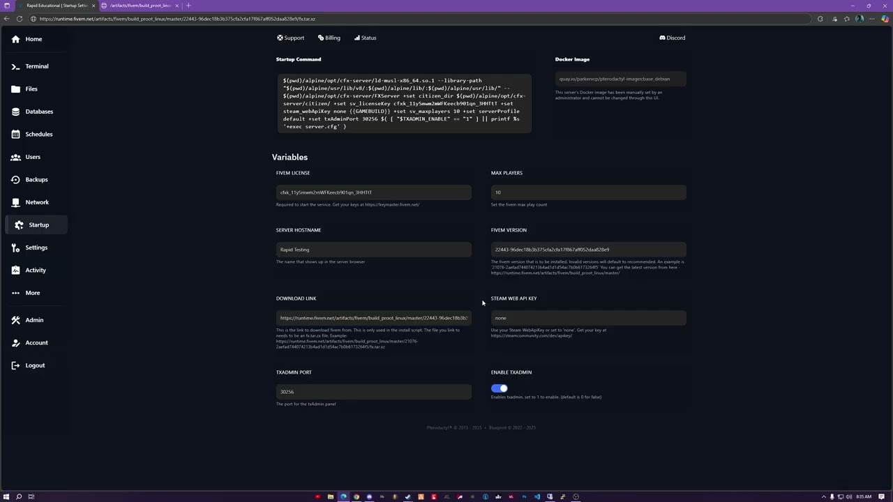 Rapid Hosting - Updating Your Artifacts