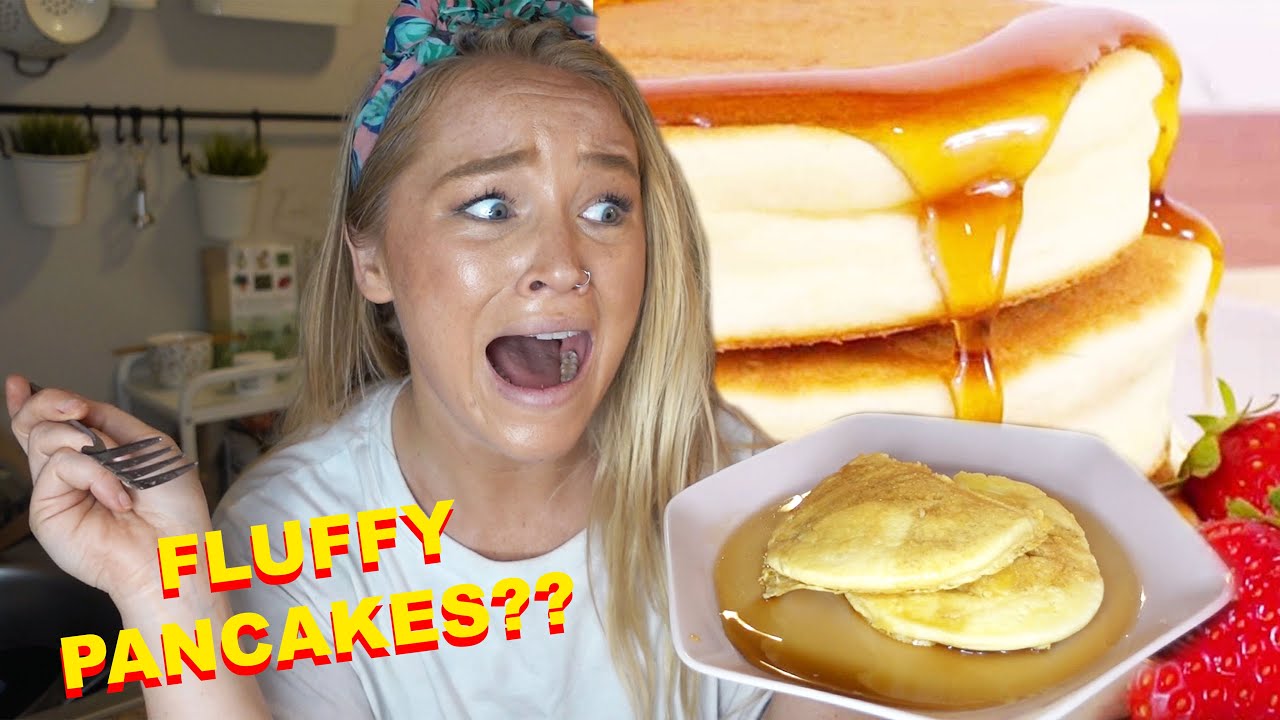 I *Tried* To Make Fluffy Japanese Soufflé Pancakes | Alix Traeger