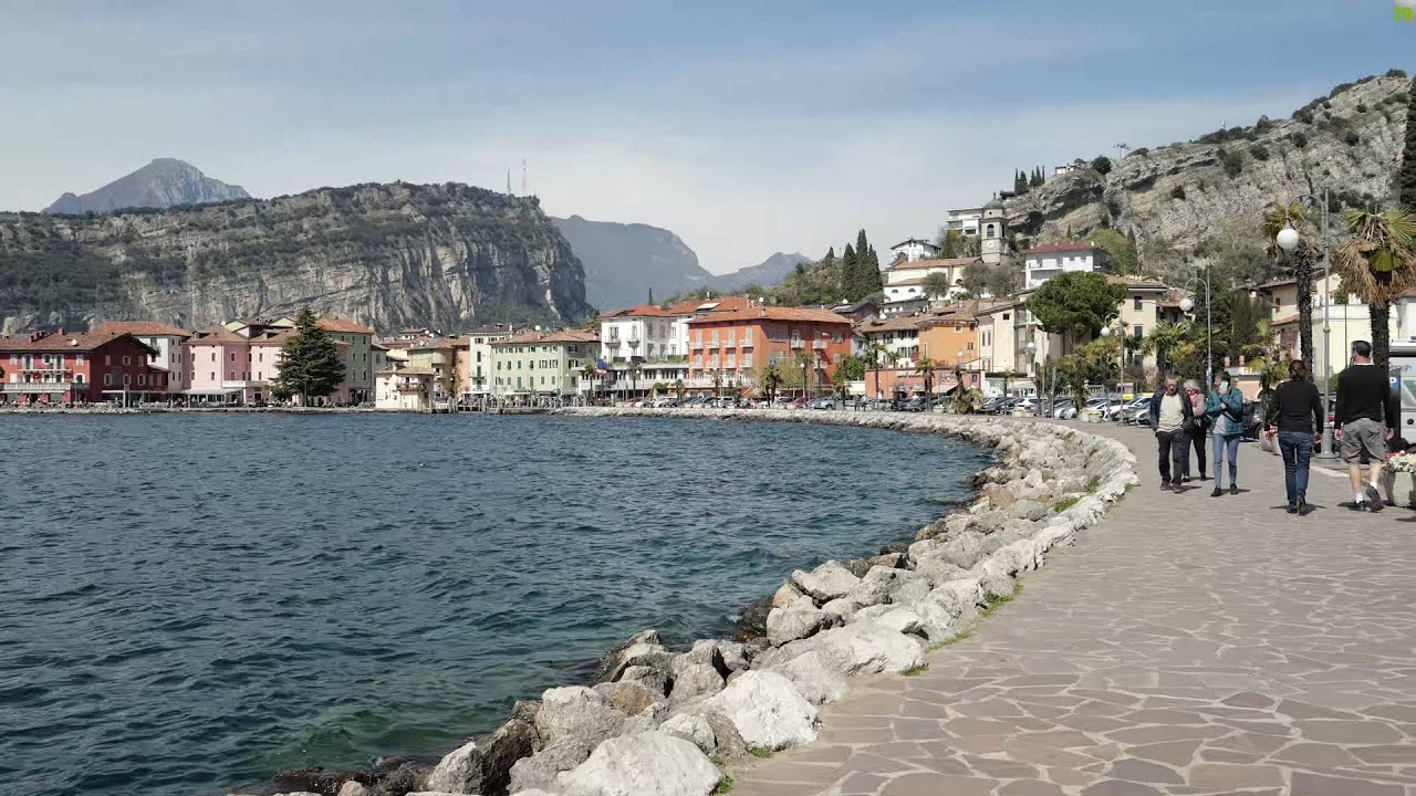 Torbole, Italy. April 2024 - WALKING TOUR 4K60