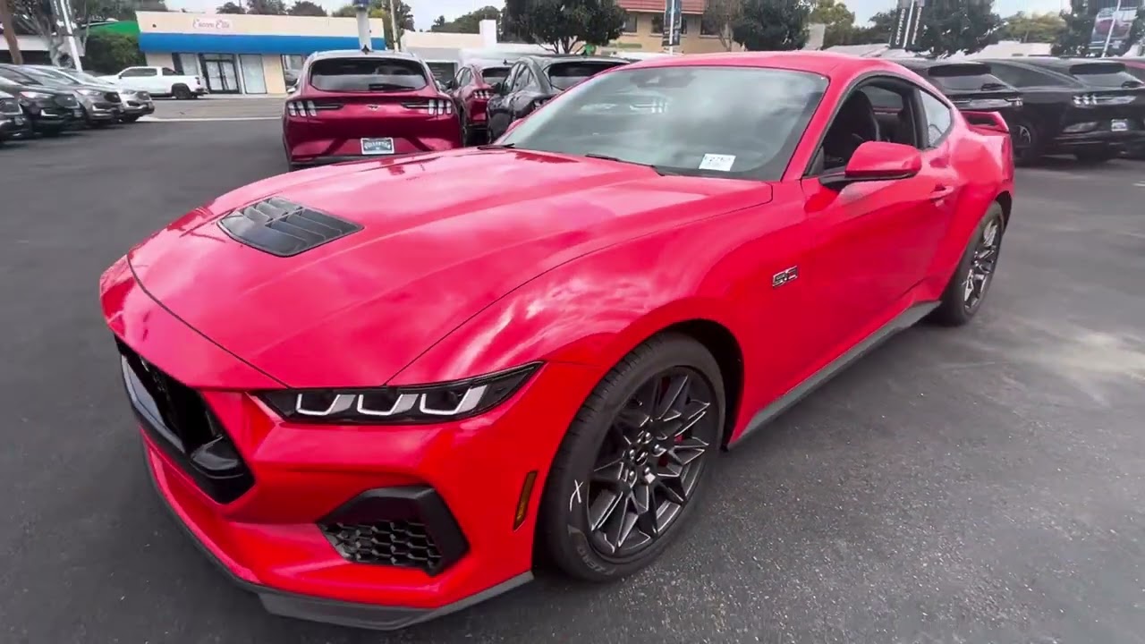 2024 Mustang GT Performance Race Red