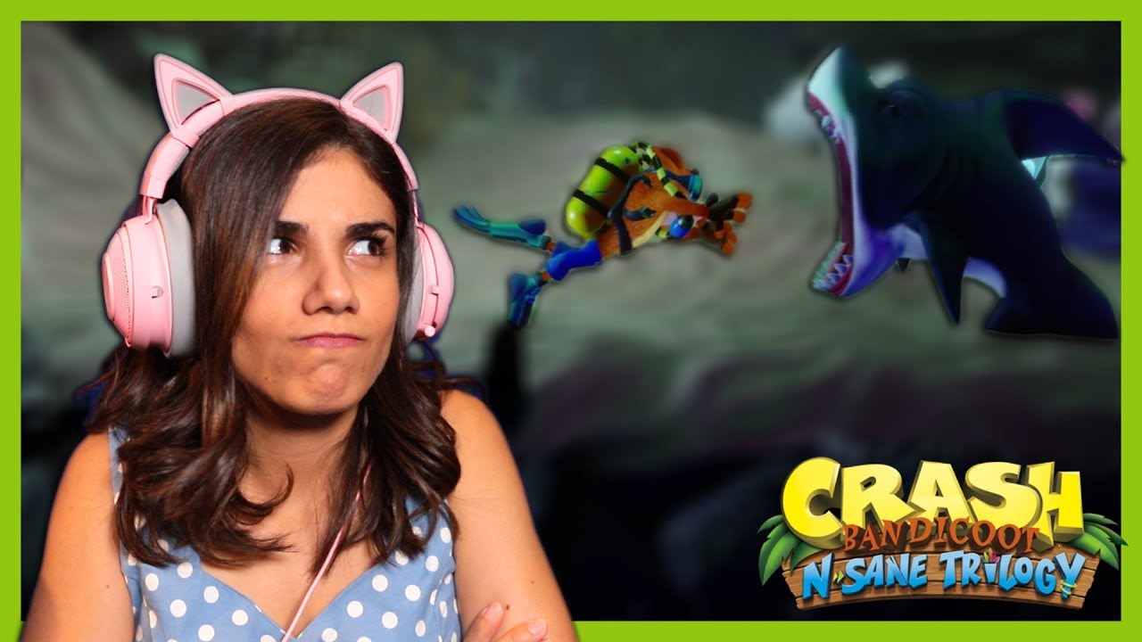 ΜΕ ΕΦΑΓΕ Ο ΚΑΡΧΑΡΙΑΣ ΣΤΟΝ ΒΥΘΟ ΤΗΣ ΘΑΛΑΣΣΑΣ  | Crash Bandicoot | GamerKonstantina