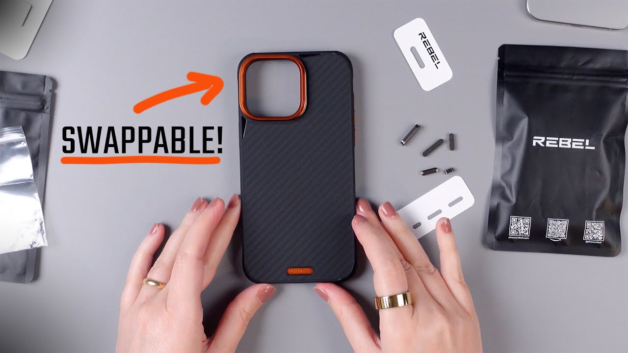 YOU CAN SWAP THE BUTTONS! Phone Rebel Cases Unboxing & First Impressions