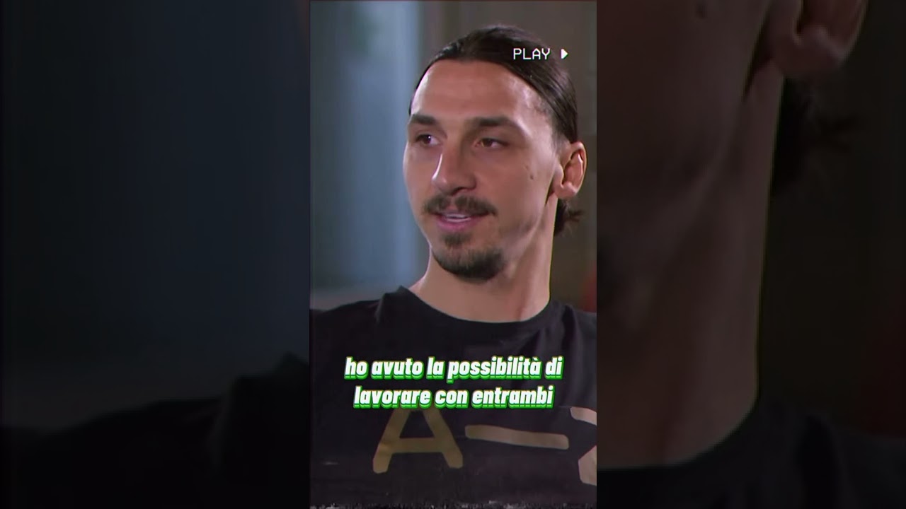 Mourinho o Guardiola? Ecco chi preferisce IBRA🦁 #ibrahimovic #calcio #mourinho #guardiola