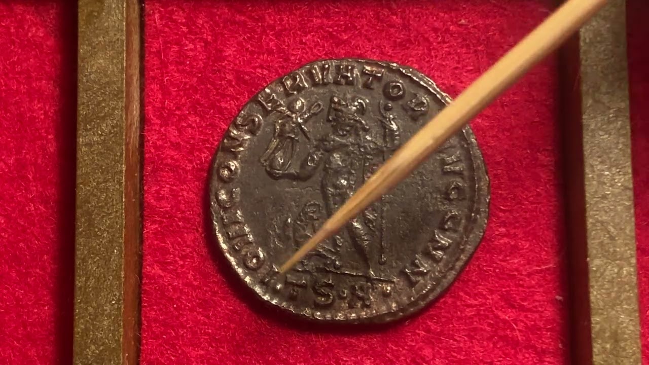 Licinio I. Follis de Vellón. IOVI CONSERVATORI AVGGNN. Tesalónica, of. 1a.