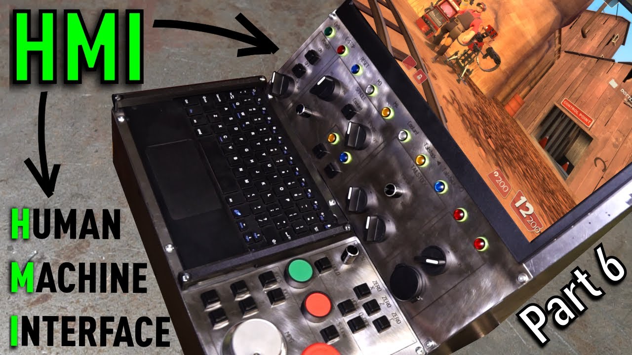 HMI Panel - DIY CNC Metal Lathe Build! #6