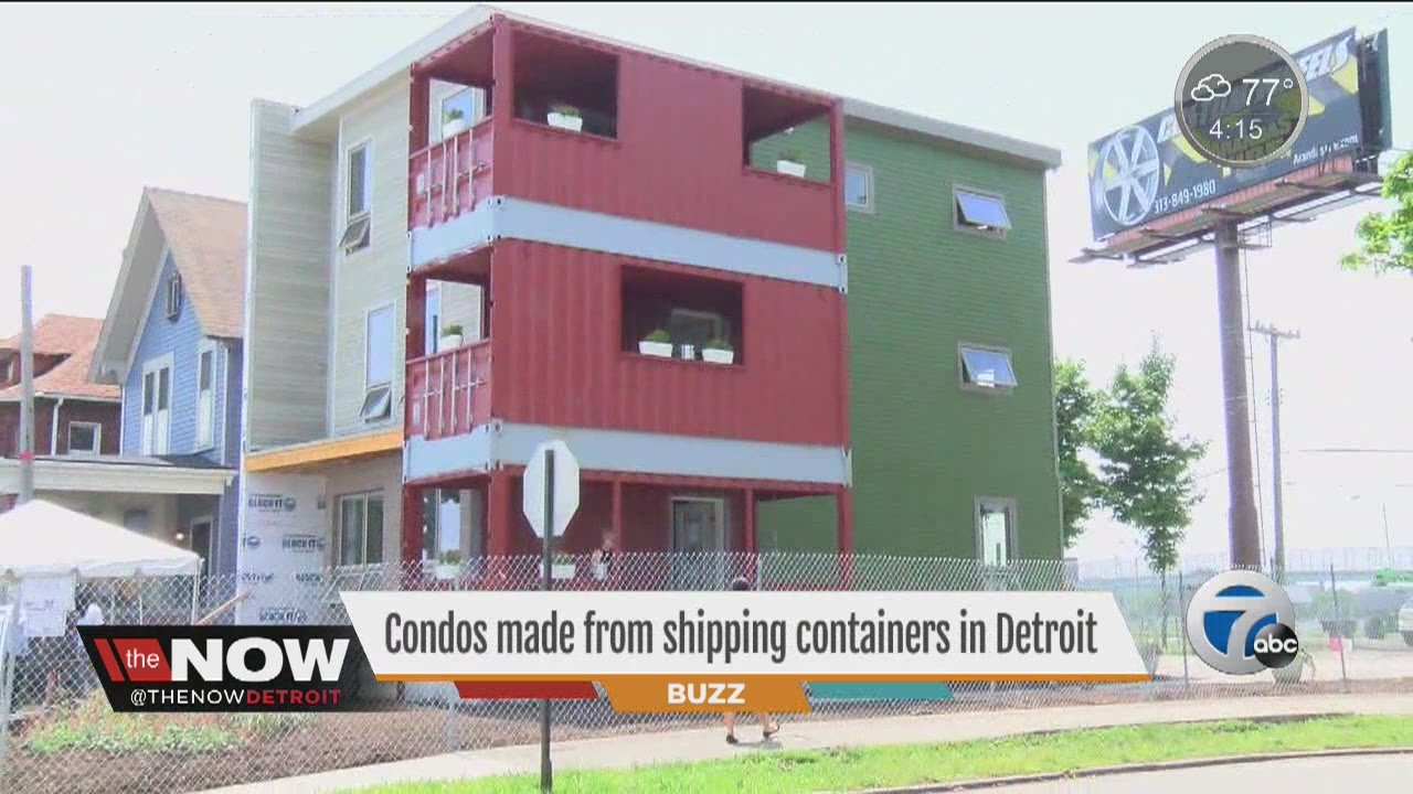 Condos made from shipping containers