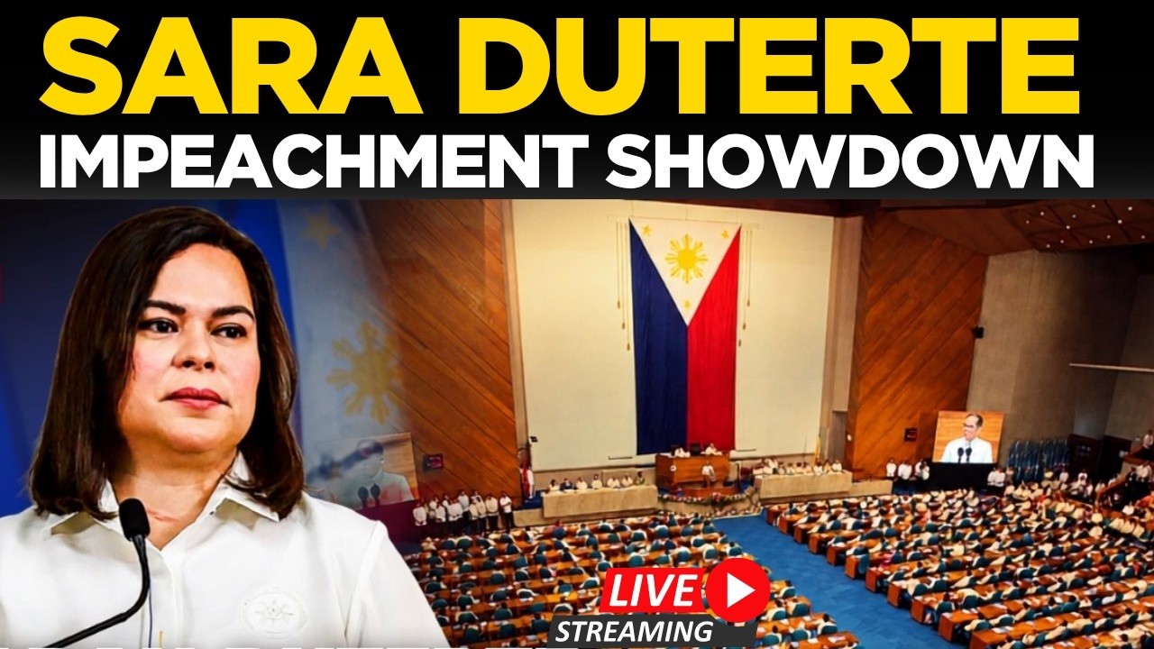 Sara Duterte Impeachment Trial LIVE | Philippines VP Trial Day | Witness Takes Stand Against Sara