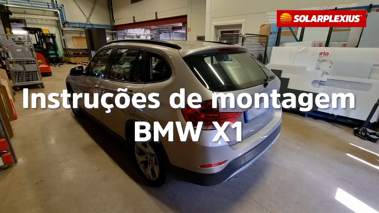 Escurcerecendo os vidros do Bmw X1 com as películas Solarplexius