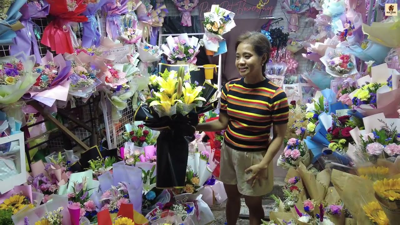 FLOWER MARKET MADNESS in SAMPALOC MANILA-PHILIPPINES|walking tour
