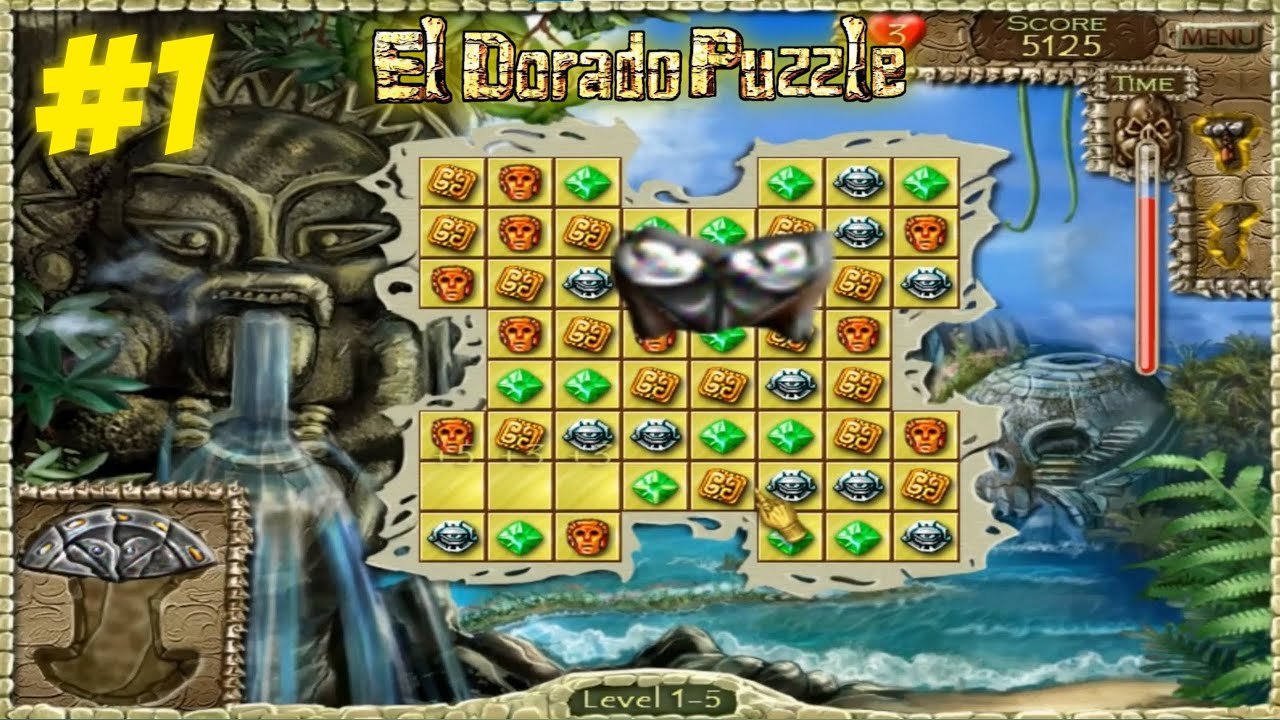 El Dorado Puzzle - Gameplay Part 1 - Old PC Games