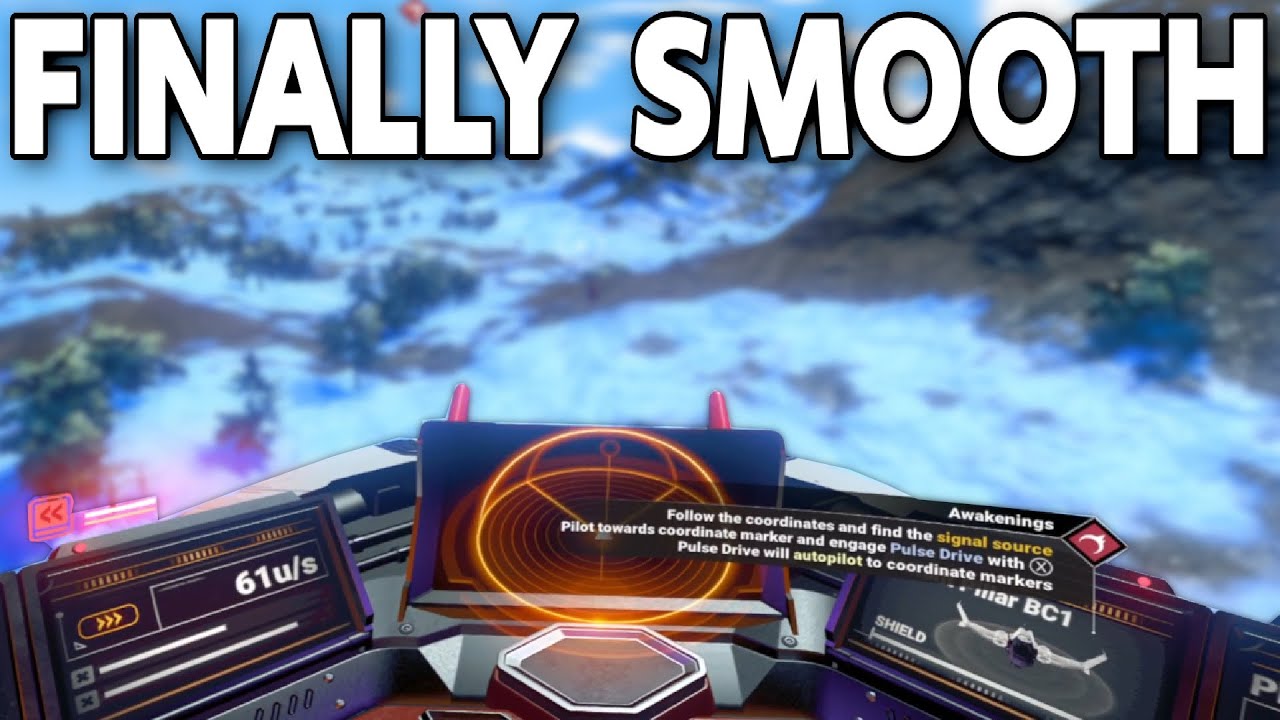 С этим модом (БОЛЬШЕ НЕ РАБОТАЕТ) No Man's Sky в VR наконец-то работала плавно.