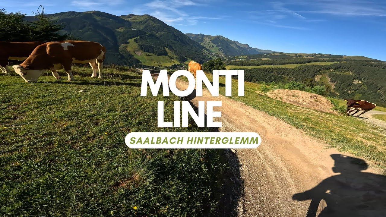 Monti Line Flow Trail Bikepark Saalbach Hinterglemm 🇦🇹 POV FULL RUN
