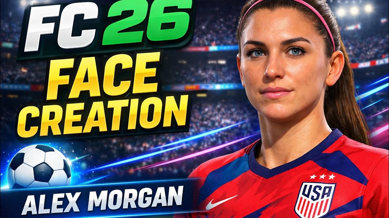 FC 26 Alex Morgan Face Tutorial