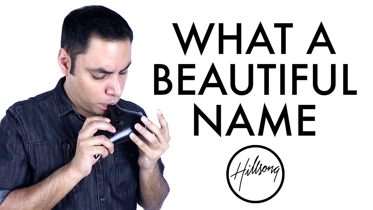 What a Beautiful Name - Hillsong - Ocarina/Guitar Cover || David Erick Ramos