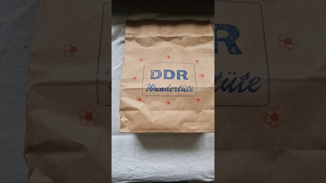 DDR Wundert&uuml;te Unboxing Geburtstagsgeschenk #ddr #Nostalgie #wundert&uuml;te