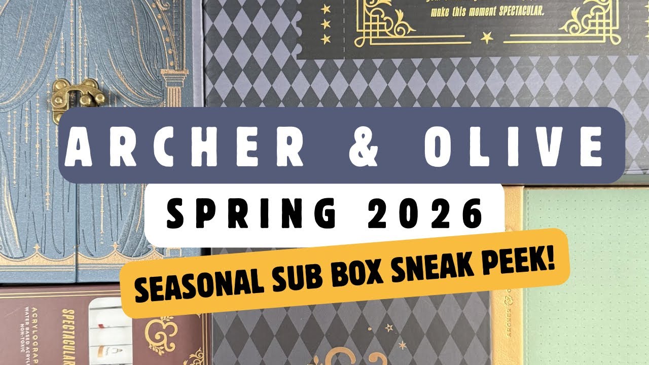 SNEAK PEEK 👀 Archer & Olive Quarterly Subscription Box | March 2026
