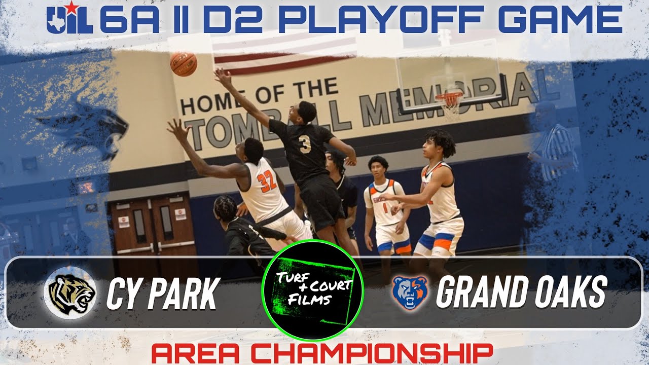 UIL PLAYOFFS 6A II D2 Area Championship | Cy Park vs Grand Oaks