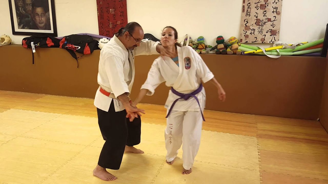 Begining of Kusanku Kata.
