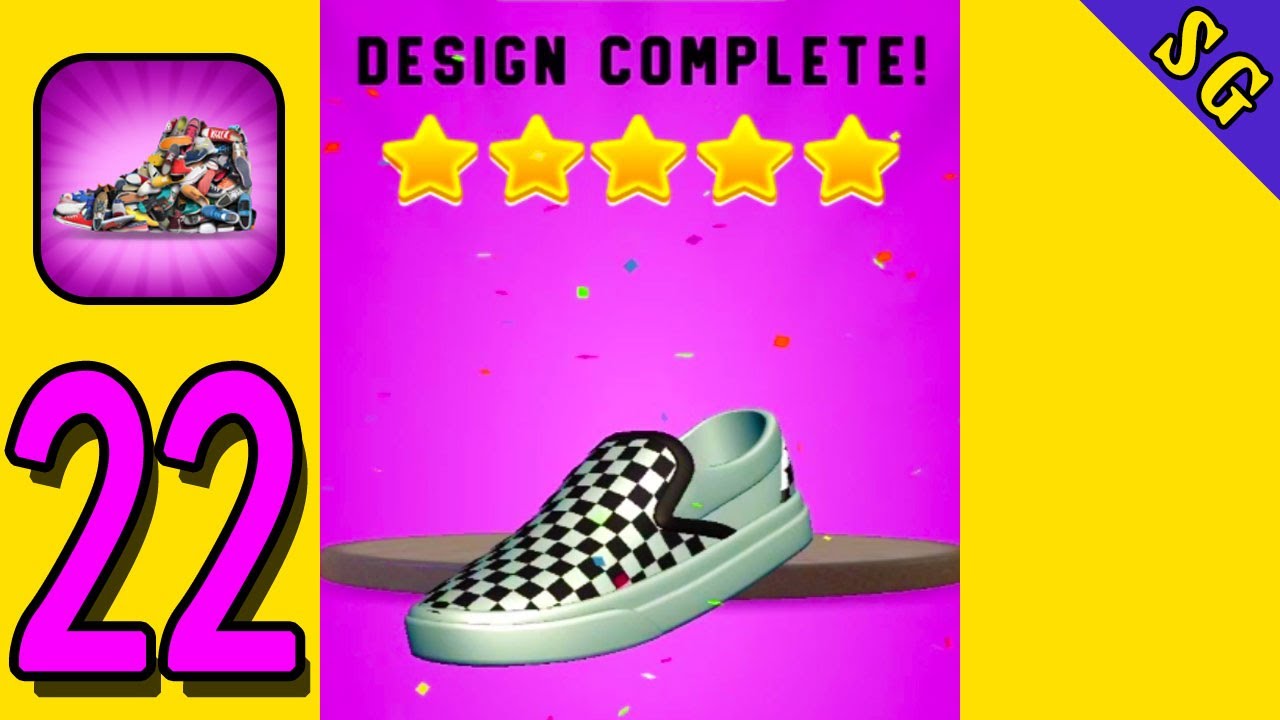 Sneaker Art! Gameplay Walkthrough Part 22 (IOS) | Snack Game