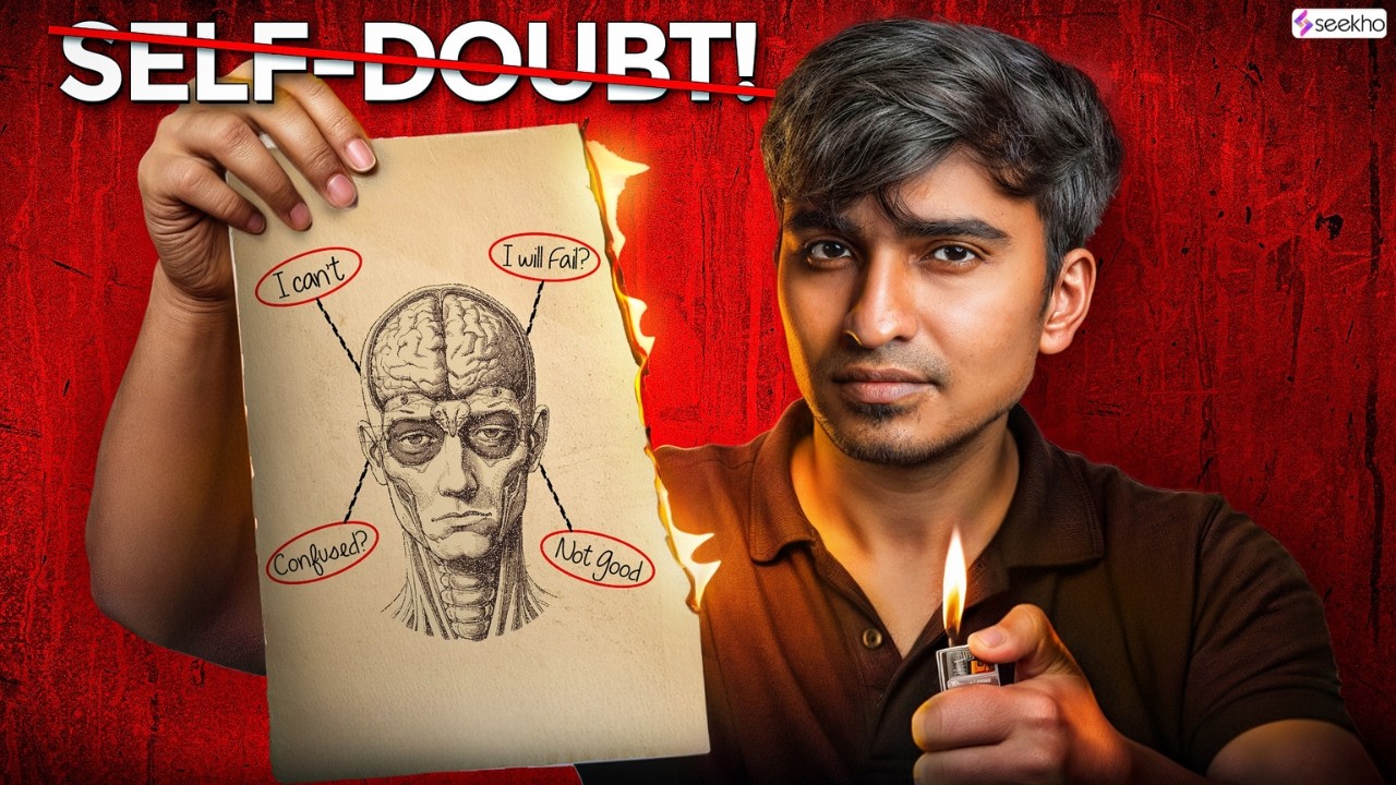 5 Self-Doubt Eliminating Hacks to BOOST Your Confidence 😎ft. Avinash Kumar #seekho