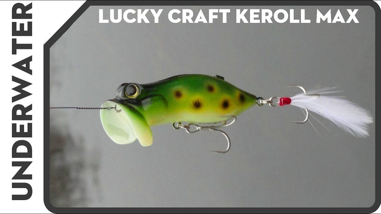 Lucky Craft Keroll MAX (action in the water)