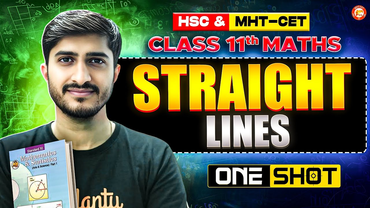 The EASIEST Way to Master Straight Line Class 11th Maths 1 for HSC Board & MHT-CET