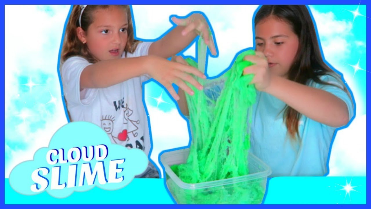 MAKING CLOUD SLIME BY ACCIDENT WITH GELLI BAFF 