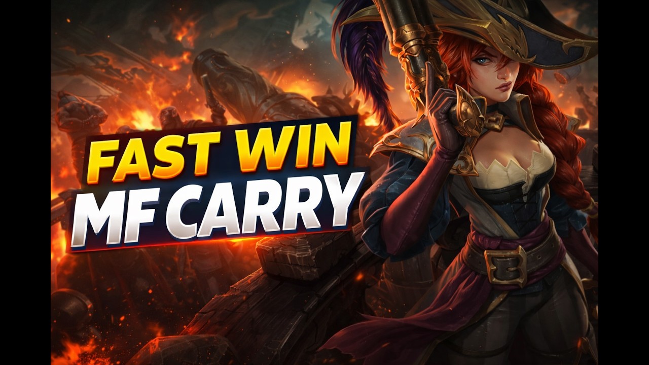 Miss Fortune MVP 🔥 แบก 39% ของทีม