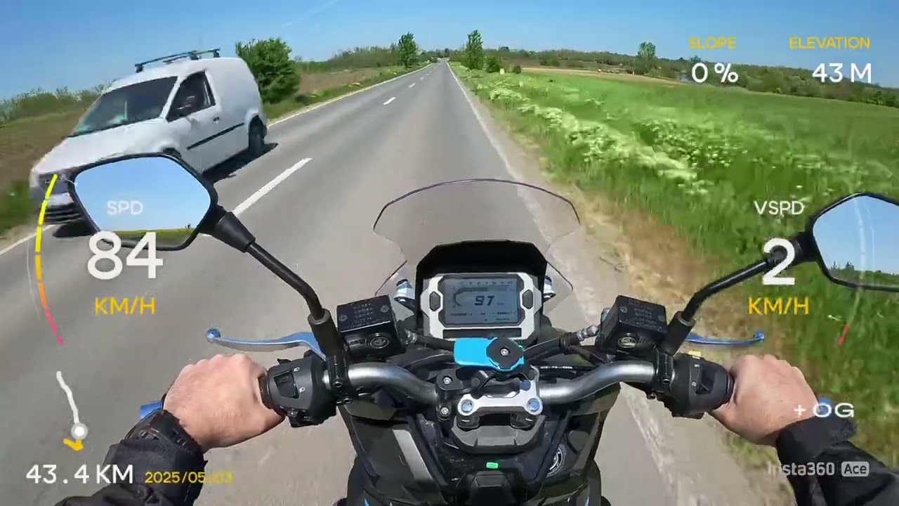 SYM ADX 125 Warm afternoon ride 2