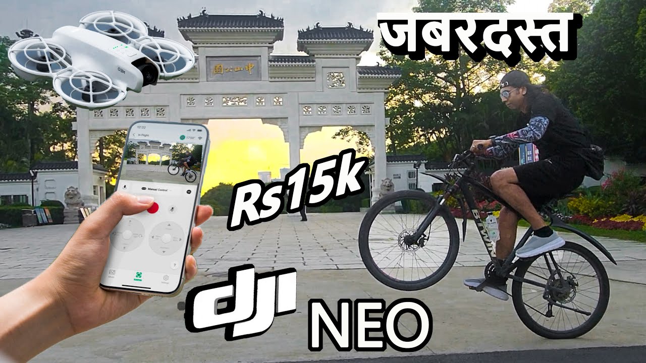DJI Neo Drone Review | Raw Footage | Hindi Vlogs | China | Shenzhen
