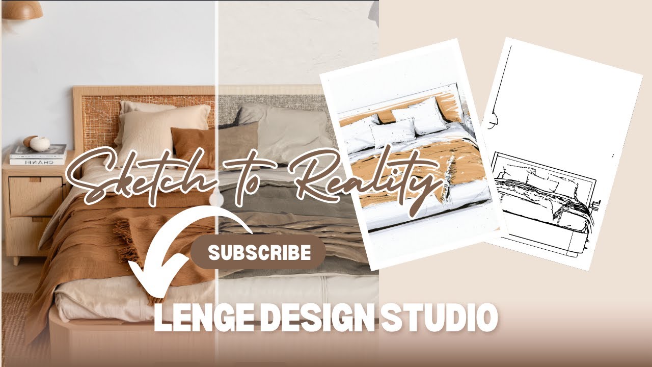 From Sketch to Rendered Reality | Full Interior Design Process