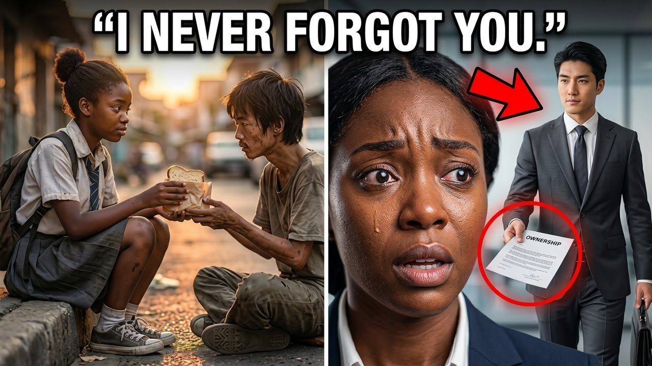 She Shared Her Food With a Homeless Boy — Years Later He Walked Into Her Office as CEO