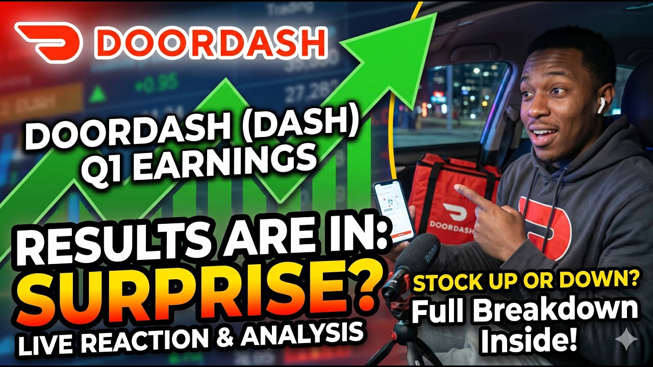 🚀 Результаты DoorDash за 1 квартал 2026 года: Огромный перевес! (Но есть подвох...)