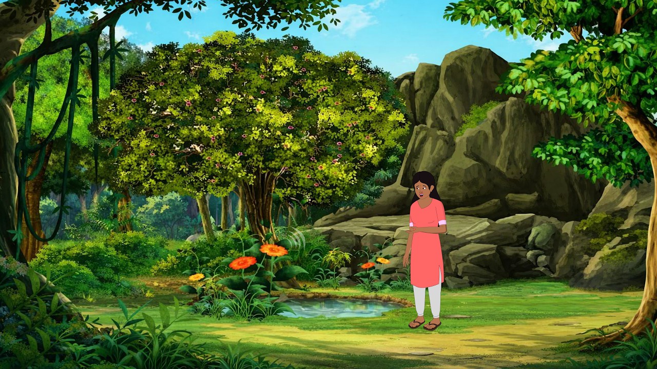 मायावी जंगल का रहस्यमय फूल और काली लड़की का भाग्य | Hindi Story | Moral Stories| cartoon story